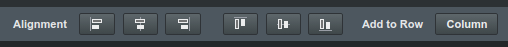 Row Toolbar